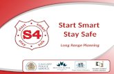 Start Smart Stay Safe Long Range Planning. Foundations of S4 Long Range Planning Whole School Community.