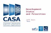Development Status and Priorities Jeff Kern NRAO.