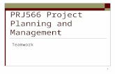 PRJ566 Project Planning and Management Teamwork 1.