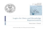 Logics for Data and Knowledge Representation Exercises: ClassL Fausto Giunchiglia, Rui Zhang and Vincenzo Maltese.