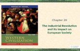 The Industrial Revolution and Its Impact on European Society Chapter 20.