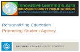 Personalizing Education Promoting Student Agency.