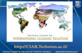 Technion Center for International Academic Relations http://CIAR.Technion.ac.il http://CIAR.Technion.ac.il
