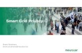 Smart Grid Privacy Brent Struthers brent.struthers@neustar.biz.