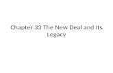 Chapter 33 The New Deal and Its Legacy. Understanding FDR FDR came from a wealthy New York family; attended exclusive private schools. Married Eleanor.