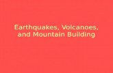 Earthquakes, Volcanoes, and Mountain Building. Tectonic Plate Boundaries Convergent: Tectonic plates collide Divergent: Tectonic plates move away from.