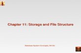 Database System Concepts, 5th Ed. Chapter 11: Storage and File Structure.