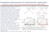 Conjugated Polyelectrolytes for Optoelectronic Applications Guillermo C. Bazan, University of California-Santa Barbara, DMR 1005546 Conjugated polyelectrolytes.