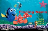 3446 English 2 5-16-13.  In the movie “Finding Nemo”, the hero is Marlin. It starts out that two clownfish have babies when suddenly an Australian barracuda.