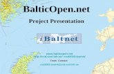 BalticOpen.net Project Presentation  csd2003-team4/ Team Contact csd2003-team4@csd.ssvl.kth.se.