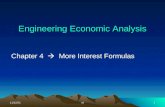 12/26/2015rd1 Engineering Economic Analysis Chapter 4  More Interest Formulas.