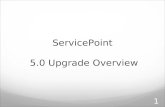 ServicePoint 5.0 Upgrade Overview 1. Navigation & Home Log in takes you to Home Page – New Look Home Page Banner Logos can be uploaded Agency/Program.