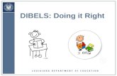 DIBELS: Doing it Right –. Big Ideas of Today’s Presentation Reading success is built upon a foundation of skills DIBELS (Dynamic Indicators of Basic Early.