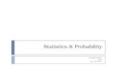 Statistics & Probability SAT PREP COURSE DAY 4 MS. D’AGOSTINO.