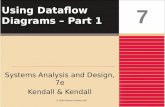 Using Dataflow Diagrams â€“ Part 1 Systems Analysis and Design, 7e Kendall & Kendall 7 © 2008 Pearson Prentice Hall