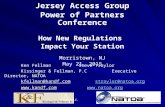 NATOA Kissinger & Fellman, P.C.   Jersey Access Group Power of Partners Conference How New Regulations.