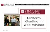 1March 2013. Access WebAdvisor from Chapman University’s Faculty Resources page, or at  2March 2013.