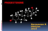 Narayanan R ObGyan 2015. Progesterone  Progesterone is also known as P4 (pregn-4-ene-3,20-dione)  It is a C-21 steroid hormone involved in the menstrual.