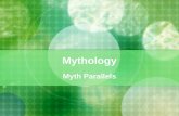 Mythology Myth Parallels. Global Myth Parallels Flood Stories Creation stories Miraculous births First Man/Woman stories underworld Stories Hero/quest.