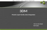 3DM: Protein Super-family Platforms 3DM Protein super-family data integration Tom van den Bergh Bio-Prodict.