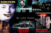 Thrillers By Luke Poore. Overview of the Genre A thriller is a film that keeps audiences on the edge of their seat for the whole movie it does this by.