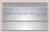 Understanding Web Applications Lesson 4. Objective Domain Matrix Skills/ConceptsMTA Exam Objectives Understanding Web Page Development Understand Web.