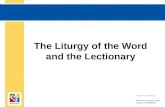 The Liturgy of the Word and the Lectionary Document #: TX004715.