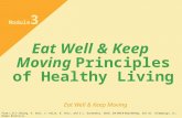 Eat Well & Keep Moving Principles of Healthy Living Module 3 Eat Well & Keep Moving From L.W.Y Cheung, H. Dart, S. Kalin, B. Otis, and S.L. Gortmaker,