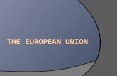 VOCABULARY:  European Coal and Steel Community  European Economic Community  European Union  Europe Day  Euro.