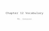 Chapter 12 Vocabulary Mr. Greaser. Fellahin Peasant farmers of Egypt who rent small plots of land.
