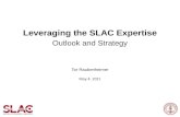 Leveraging the SLAC Expertise Outlook and Strategy Tor Raubenheimer May 4, 2011.