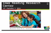 Iowa Reading Research Center 267 (September 5, 2014) Michelle Hosp Ph.D., Director.