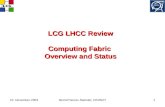 24. November 2003Bernd Panzer-Steindel, CERN/IT1 LCG LHCC Review Computing Fabric Overview and Status.