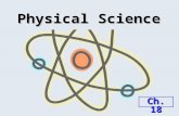 Physical Science Ch. 18. Section 1 Structure of the Atom.