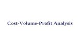 Cost-Volume-Profit Analysis. The Contribution Format Used primarily for external reporting. Used primarily by management.
