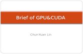 Chun-Yuan Lin Brief of GPU&CUDA. What is GPU? Graphics Processing Units 2016/1/7 2 GPU.