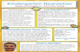 Kindergarten Newsletter Week of October 12, 2015 Mrs. Riedy Kindergarten Newsletter Week of October 12, 2015 Mrs. Riedy *I loved seeing the responses from.