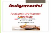 Accounting principles are guidelines to establish standards for sound accounting practices and procedures in reporting the financial status and periodic.