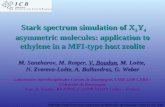 65th Ohio State University Symposium on Molecular Spectroscopy June 21–25, 2010 Stark spectrum simulation of X 2 Y 4 asymmetric molecules: application.