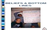 R BELIEFS & BOTTOM LINES. R BELIEFS ACTIVITY n Each writes down their own family belief (2 minutes). n Share beliefs in groups of 4-6 people. Seek to.