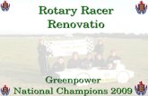 Rotary Racer Renovatio Greenpower National Champions 2009.