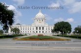 HOW GOVERNMENT CLOSE TO HOME IMPACTS YOUR DAILY LIFE. State Governments.