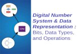 Digital Number System & Data Representation : Bits, Data Types, and Operations.