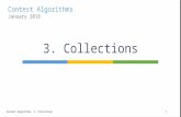 Contest Algorithms January 2016 3. Collections 1Contest Algorithms: 3. Collections.