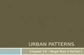URBAN PATTERNS Chapter 13 – Angel Ruiz // Period 1.