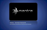 Mantra – Security Framework Free and Open Source Browser based Security Framework.