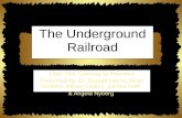 The Underground Railroad Ohio: The Gateway to Freedom Presented by :Dr. Ronald Helms, Sean Guiliano, Allison Lorenz, Denise Naff, & Angela Nyberg.
