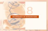 8 TECHNIQUES OF INTEGRATION. Due to the Fundamental Theorem of Calculus (FTC), we can integrate a function if we know an antiderivative, that is, an indefinite.
