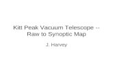 Kitt Peak Vacuum Telescope -- Raw to Synoptic Map J. Harvey.