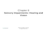 ©2012 Cengage Learning. All Rights Reserved. Chapter 6 Sensory Impairments: Hearing and Vision.
